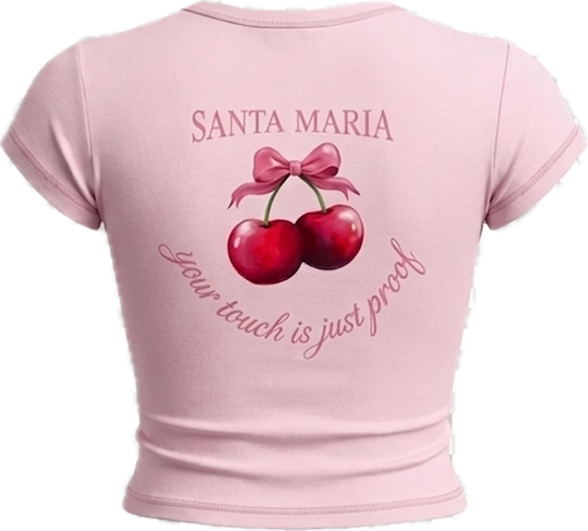 Santa Maria Baby Tee